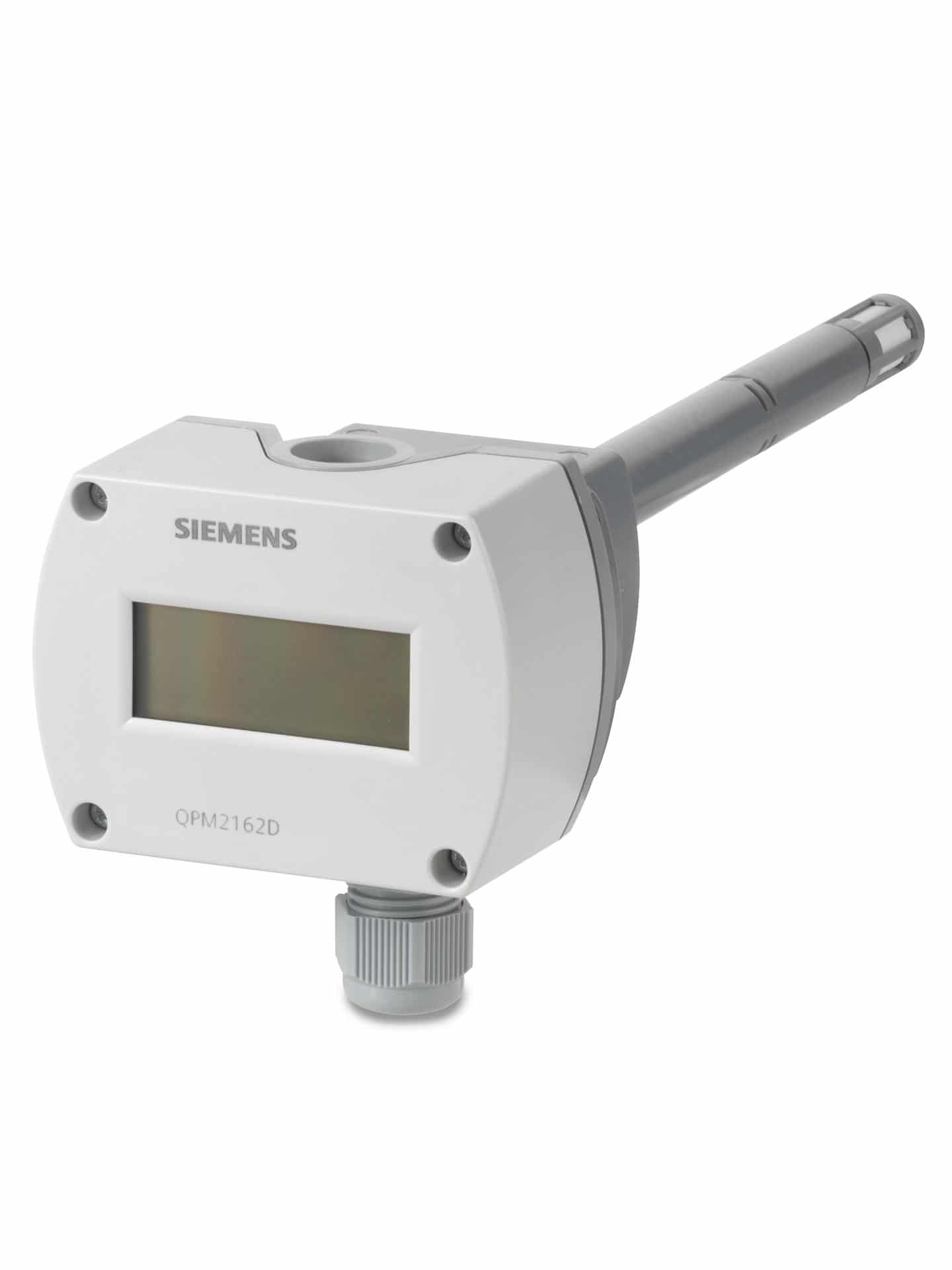 Siemens Duct Air Quality Sensor CO2 & Temperature with Display – QPM2162D