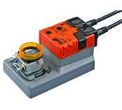 Belimo SM24A-S Damper Actuator (20Nm, 24V, On/Off & 3-Point, Aux Switch)